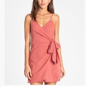 Billabong Island Wrap Wrap Dress